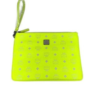 Mcm pouch neon green